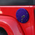 JeCar Fuel Filler Door Locking Gas Cap Cover Exterior Accessories for Jeep Wrangler 2007-2018 JK & Unlimited, Purple