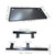 Sliding Under Desk Keyboard Tray Slide Out Keyboard Holder Drawer Heavy-Duty Office Desk Extender Platform Pull Out Desktop Sliding Computer Tray for Keyboard Drawer Under Desk Shelf-Metal