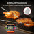 TempPro TP829 1000ft Wireless Meat Thermometer Digital for Grilling and Smoking, 4 Meat Probes Grill Thermometer for Outside Grill, BBQ Thermometer for Cooking Food Temperature (Previously ThermoPro)