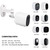 2Pack Security Wall Mount for Arlo Pro/Pro2/Pro3/Pro4/Ultra/Ultra2/Essential Spotlight Camera, Adjustable Indoor/Outdoor Mounting Bracket for Your Surveillance Camera (White)