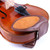 Jiayouy 4/4-4/3 Violin Shoulder & Chinrest Pad Brown Soft Comfortable Sheepskin Leather