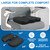 Seat Cushion for Office Chair & Car - Memory Foam Coccyx Support Pillow with Non-Slip Cover, Sciatica & Lower Back Pain Relief,Ergonomic Seat Pad for Long Drives (Medium Firm-Black)