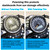 Polarized Film Sheets 2 PCS 7.8x11.8inches/20x30cm Adhesive Polarizer Linear Polarizing Filter for Screen Educational Physics