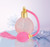 Topvane 100ml Crystal Perfume Bottle Long Spray Tassels Atomizer Pump Refillable Glass Bottles NO.1. (pink)