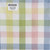 COTTON CRAFT Gingham Buffalo Plaid Check Napkins - Spring Easter Bunny Pastel Luncheon Dinner - Set of 8 - Pure Cotton - Reusable Washable - 17 x 17 inches - Yellow Multi Pastel