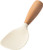White Standing Silicone Rice Spoon Paddle, Household Rice Shovel Heat Resistant Anti-scalding Rice Scooper, Rice and Potato Servers, Serving Spoons