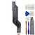 Sunways USB Type-C 3.1 Charger Port Flex Cable with Water Proof Rubber Ring Replacement for OnePlus 7T HD1901 1+7T HD1903 HD1900 HD1907 HD1905