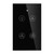 MOES WiFi Smart Ceiling Fan Light Wall Switch, Smart Life/Tuya APP Remote Timer and Counterdown, Compatible with Alexa and Google Home, Black No Hub Required