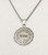 Shofars From Afar Hebrew & English Yeshua Silver Names of God Medallion Necklace - chain included