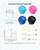 Swim Cap, Firesara Original Updated Swimming Cap 3D Ergonomic Design Comfortable Durable Ear Protection for Women Kids Adults Men Boys Girls for Long or Short Hair with Nose Clip and Ear Plugs (Blue)