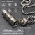 Titanium Small Pill Box Titanium Pill Case Necklace Nitro Mini Waterproof Keychain Pill Holder Lightweight Charming Pendant Necklace Pill Container for Purse Stocking Stuffers for Women Men