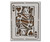 Playing Card Queen of Hearts Stencil Template Reusable for Painting on Walls, Wood, Arts and Crafts (31) - 8.5 x 11 Inches