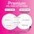 Swisspers Premium Cotton Rounds – 100 Count (Pack of 6) - 100% Pure Cotton - Soft, Absorbent, Hypoallergenic Pads for Makeup Removal, Skincare, Baby Care and Facial Cleansing - Lint Free
