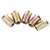20Pcs/Pack M6 Threaded Inserts, Zinc Alloy Furniture Hex Drive Nut Threaded Insert Wood Insert Nuts Assortment (M6x25mm)