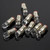 E505WMT 10 Sets Warm White LED Screw Bulb and Stand Base E5 E5.5 12V-14V for modle Train Layout