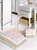 ASTREA TEXTILES Bath Mat - Bath Rug - Bath Mats for Bathroom - Washable Shower Mats - Sink Floor Towels - 100% Turkish Cotton Bathroom Mats (1, Light Pink)