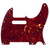 Musiclily 5 Hole Vintage Tele Guitar Pickguard Scratch Plate for USA/Mexican Fender Telecaster Style, 4Ply Vintage Tortoise