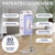 Toilet Paper Holder With 4-Ply Soft Toilet Paper - Portable Tissue Holder Installs Easily & Keeps Soft Toilet Paper Organized & Accessible - Toilet Holders Designed for Travel Trailers Campers Marine