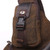 Hebetag Canvas Sling Bag Backpack Crossbody Shoulder Chest Pack for Men Women Travel Outdoor Business Laptop Cycling Hunting Hiking Camping Rucksack Daypack Day Pack Pouch
