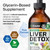 BIO KRAUTER® Liver Cleanse Detox & Repair* - Vegan Liquid Liver Support with Milk Thistle, Chanca Piedra, Turmeric, Dandelion Root & Artichoke 700 mg - 4 Fl.Oz 56-Day of Supply - Alcohol & Sugar Free