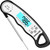 GDEALER Meat Thermometer Digital Instant Read Thermometer Ultra-Fast Cooking Food Thermometer with 4.6” Folding Probe Calibration Function for Kitchen Milk Candy, BBQ Grill, Smokers (Black)