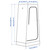 IKEA Vuku Wardrobe, White