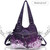 Angel Barcelo Roomy Fashion Hobo Womens Handbags Ladies Purse Satchel Shoulder Bags Tote Washed Leather Bag Purple