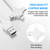 3 in 1 Retractable Multi Charging Cable, 2Pack Multi Fast Charging Cord Retractable Charger Data Sync Cable with iPhone/Type-C/Micro USB Ports for Cell Phones, iPhone Series, Galaxy Series,PS,Tablets