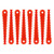 RYOBI AC053N1FB Replacement Blades for 3-in-1 for Fixed String Trimmer Head (8-Pack)