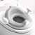 ANGELBLISS Baby Potty Training Toilet Seat with Soft Cushion Handles, Haute Collection, Double Anti-Slip Design and Splash Guard for Boys and Girls (Grey) ANGELBLISS Baby Potty Training Toilet Seat with Soft Cushion Handles, Haute Collection, Double Anti-Slip Design and Splash Guard for Boys and Girls (Grey)