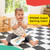 Baby Einstein Strum Along Songs Magic Touch Wooden Toy Guitar with Whammy Bar, Montessori Musical Learning Toy with Lights, 12mo+