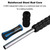YANSYI Professional 9-Roller Deep Tissue Massage Stick - Portable Muscle Recovery Roller for Athletes, Relieves Post-Workout Soreness & Leg/Back Pain - Portable Physio Tool (Blue 1)