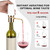 WINIRINA Electric Wine Aerator Dispenser Electric Smart Decanter, Rechargeable with Micro USB Cable