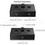 3.5mm Audio Switcher - 2 Input 1 Output / 1 Input 2 Output Audio Splitter, One-Key Mute Button, No External Power Required