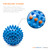 ProStretch Footy, Textured Spiky Massage Ball for Foot Pain Relief, Plantar Fasciitis, Muscle Soreness, and Deep Tissue Therapy