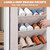 STORAGE MANIAC Over the Door Shoe Organizer Heavy-Duty Large Deep Pocket Hanging Shoe Organizer Shoe Rack Door Closet Shoe Organizer for Wall, Dorm & Narrow Door Storage Shoe Holder Oat Beige, 1 Pack