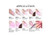 Triple Vitamin Dip Powder Nail Liquid Set - Gel Base Activator Gel Top Set 3 (Step 2-4) 18ml - NO LED UV/LAMP Needed, Color French Pink White Nail Dipping Powder DIY Professional Home Salon