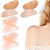 WILLBOND 4 Pairs Women Shoulder Pads Push up Soft Adhesive Silicone Anti Slip Enhancer Shoulder Pads for Women Clothing(Flesh Color, Transparent Flesh Color)