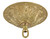 B&P Lamp® Heavy, Antique Style Cast Brass Canopy Kit, 5 1/2" Diameter