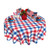 SuQKXCo 4th of July Round Tablecloth 60 inch Patriotic Memorial Day Tablecloths Independence Day Red White and Blue Checkered Table Covers for Kitchen Party Decoration SuQKXCo 4th of July Round Tablecloth 60 inch Patriotic Memorial Day Tablecloths Independence Day Red White and Blue Checkered Table Covers for Kitchen Party Decoration