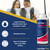 Lubrisyn Hyaluronic Acid Oral Joint Supplement – Liquid HA Formula for Humans – Promotes Joint Support, Mobility, Flexibility, Hydration & Healthy Function for Men & Women – Original 11.5oz