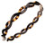 France Luxe Twist Ultracomfort Headband - Black/Tokyo