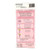 Salux Nylon Japanese Beauty Skin Bath Wash Cloth/Towel - Pink