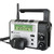 Midland® - XT511 - Emergency Radio - 22 Channel Two-Way Base Camp Radio with 5 Power Options, 121 Privacy Codes, 3-LED Flashlight & NOAA Weather Scan + Alert - Gray/Black
