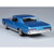 C.P.M. MPC: 1:25 Scale Model Kit - 1967 Pontiac GTO - Blue, 85+ Parts - Skill Level 2, Authentic Vehicle Building Kit, Replica Classic Car, Age 14+
