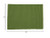 Now Designs Spectrum Placemats Thick Ribbed Cotton, Fir Green, 19x13 inches, Set of 4