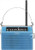 Sangean PR-D6BU Portable Radio AM/FM, Analog, Blue