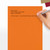 LUXPaper 8.5" x 11" Paper | Letter Size | Mandarin Orange | 80lb. Text | 50 Qty