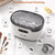 Ultrasonic Jewelry Cleaning Machine: 600ml Sonic Cleaner with Digital Timer for Eyeglasses, Silver, Rings, Coins, Makeup Brush, Parts