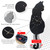 Black Cat Swinging Wall Clock, Cat Clock, Moving Tail Clock, Pet Memorial, Gifts for Lovers. (Numbered)